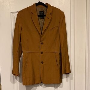 Jean Paul Gaultier Bronze/Tobacco Silk Blazer